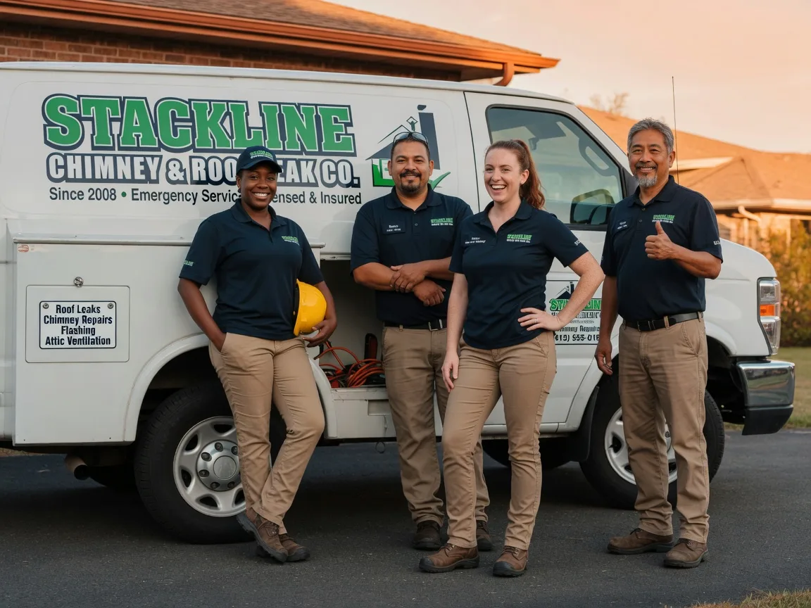 Chimney flashing repair company in Garberville, CA